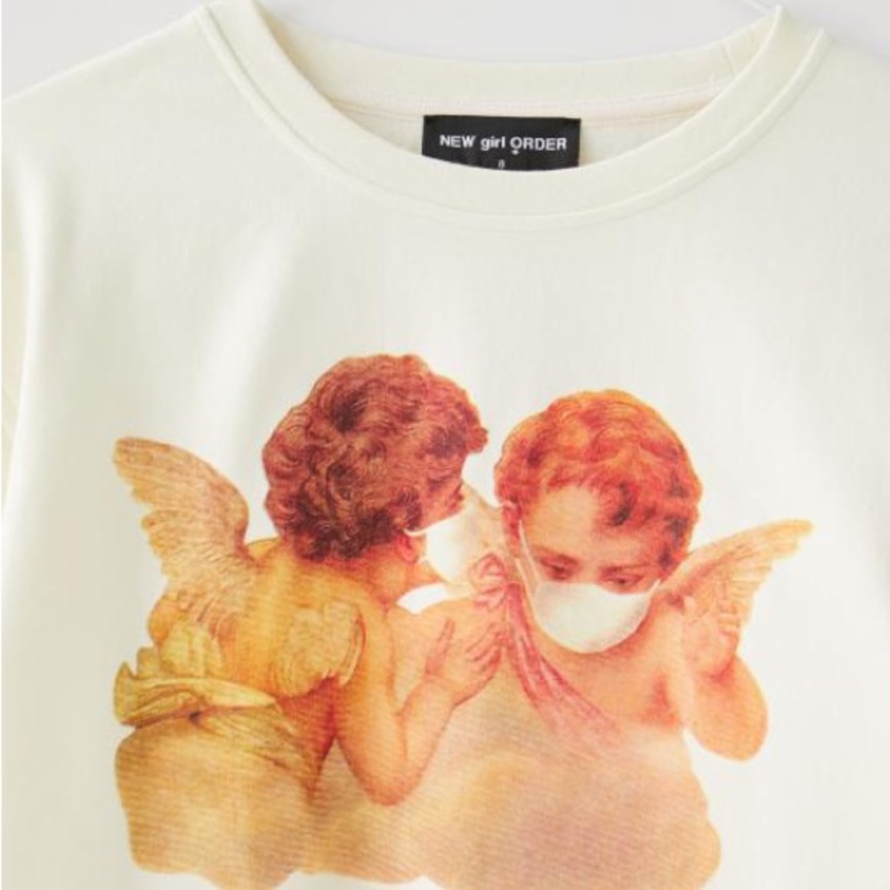 New girl ORDER - angel cupids wearing masks!